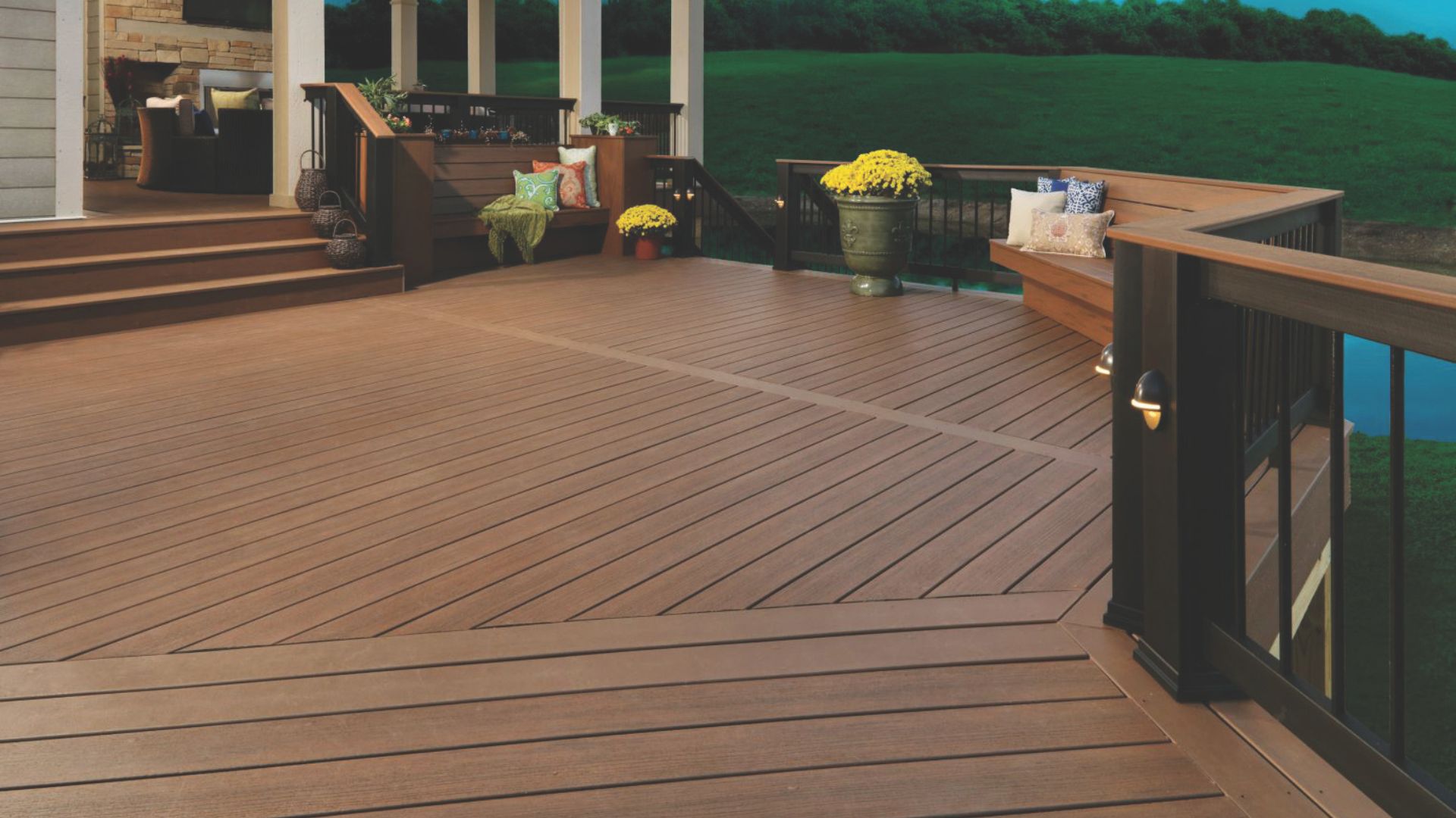 Image showcasing How To Clean TimberTech Decking.